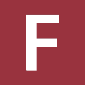Piktogramm Buchstabe F