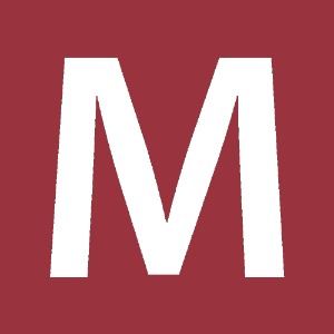 Piktogramm Buchstabe M