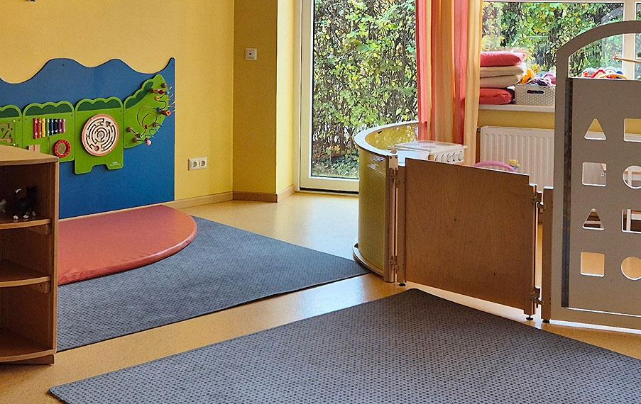 Slider im Kopf der Homepage der integrativen Kindertagesstätte Kreuzberg Kronach